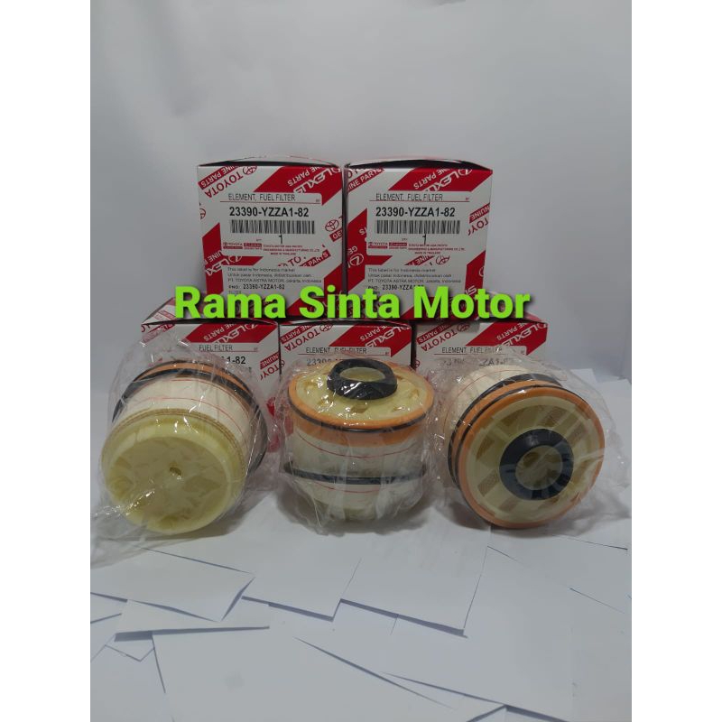 FILTER SOLAR FUEL FILTER TOYOTA INNOVA DIESEL FORTUNER DIESEL HILUX DIESEL PAJERO LAMA 23390-0L041