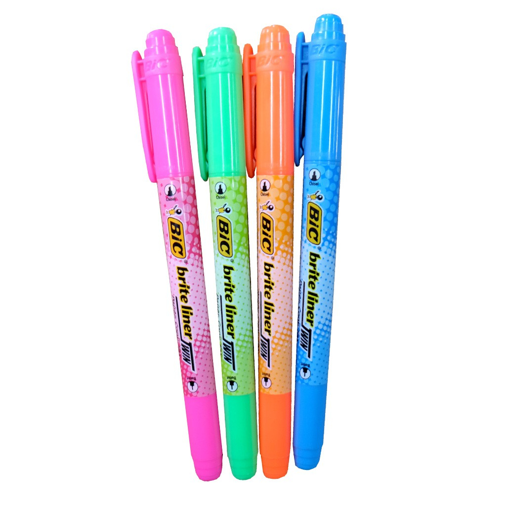 

BIC BRITLINER TWIN TIP / BIC HIGHLIGHTER BRITE LINER TWIN TIP / STABILO MERK BIC