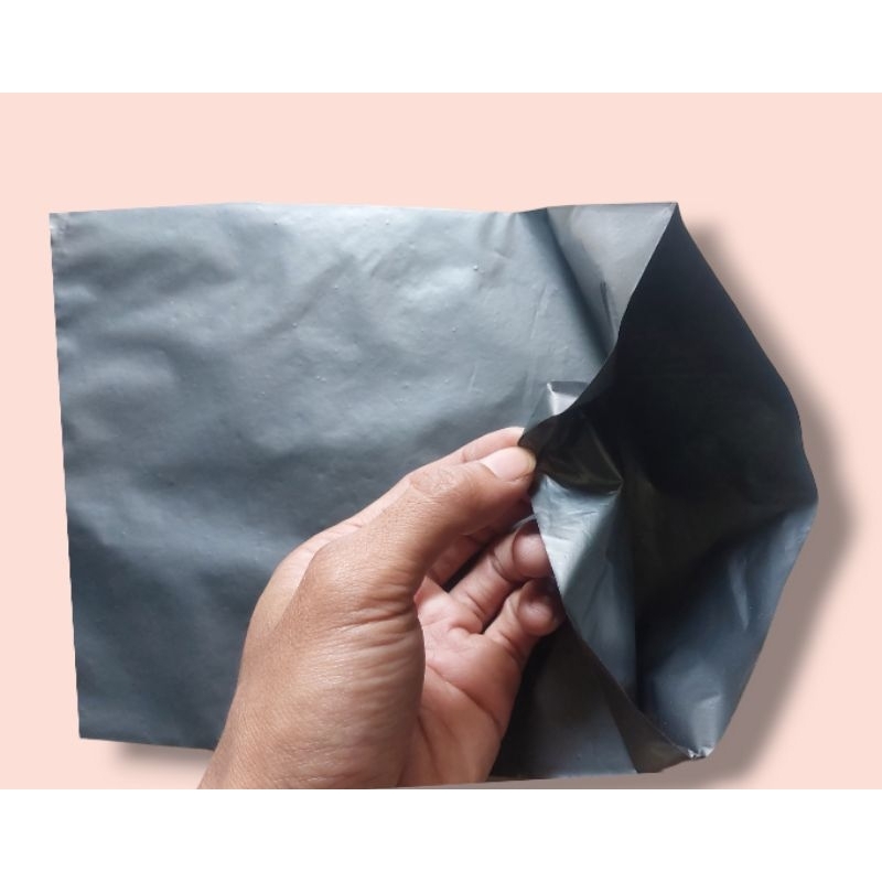 PLASTIK PACKING TANPA LEM UKURAN 20X30 WARNA SILVER TEBAL 0,5 MICRON KUAT