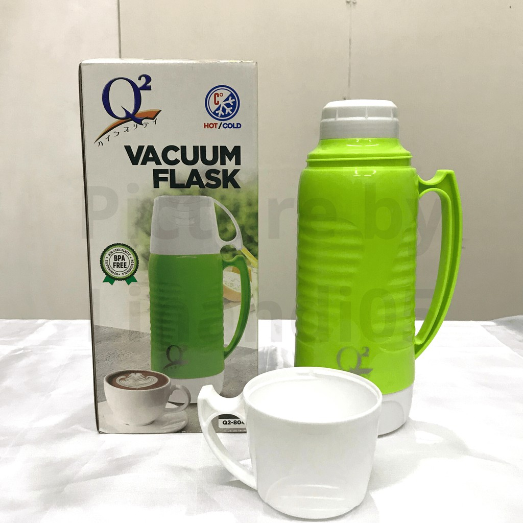 TERMOS VACUUM FLASK 450 ML / TERMOS AIR PANAS DAN DINGIN / BOTOL MINUM 45ML FREE BUBBLE VD