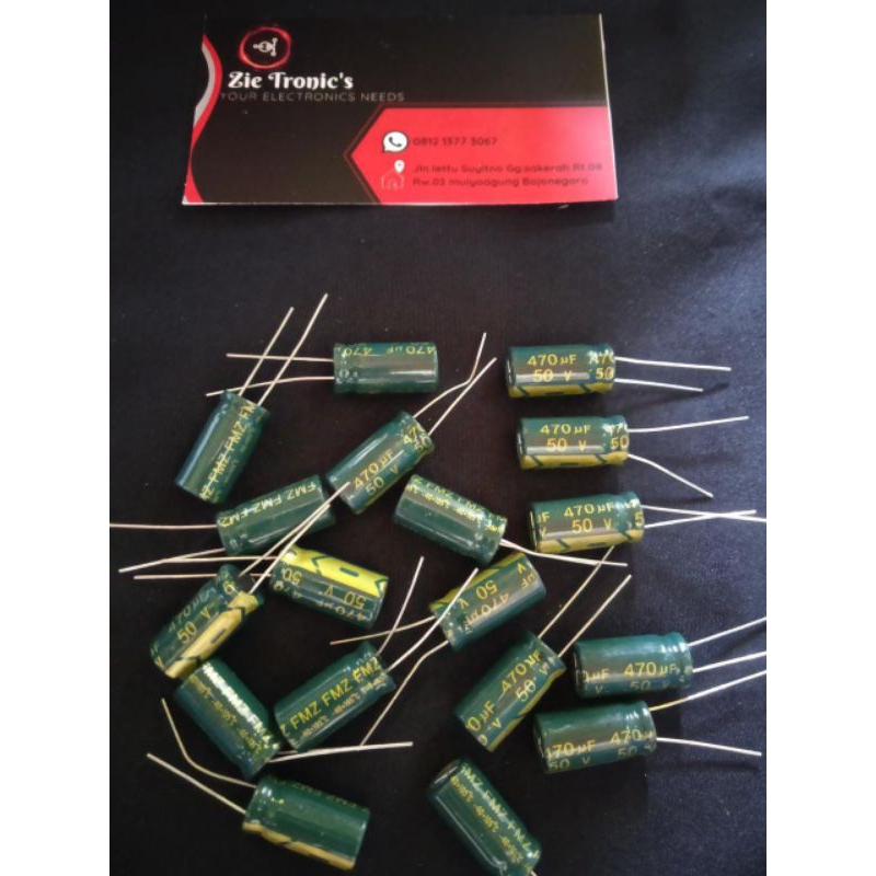 ELCO 470UF 50V ORIGINAL TAIWAN