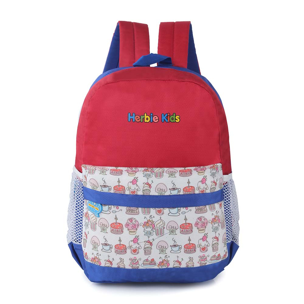 Backpack Anak Sekolah TK SD Premium Merah Kom 242