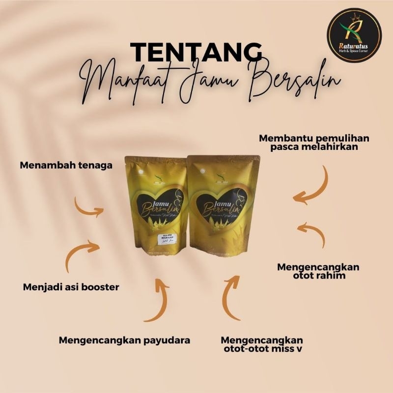 

Jamu bersalin original Ratu Ratus