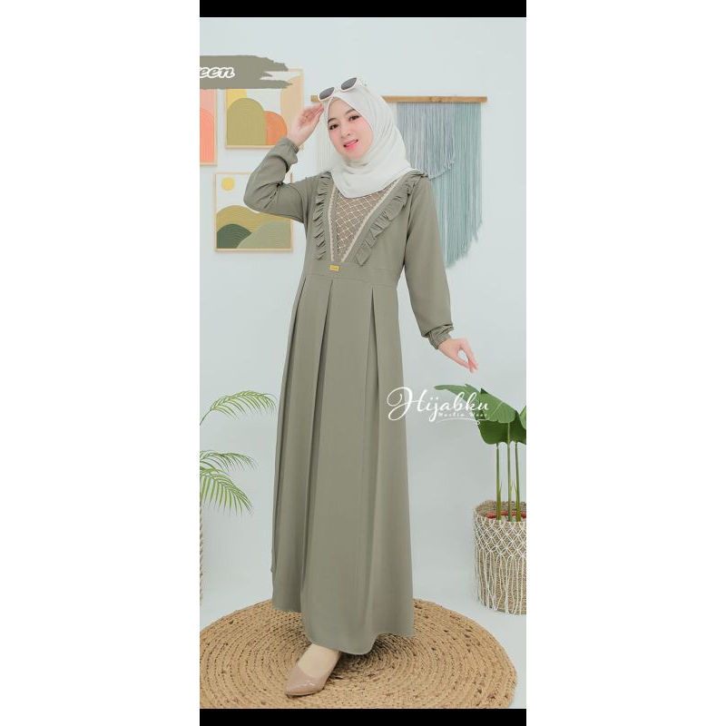 Sella Dress Tifanny Premium Original By Hijabku Muslim Wear