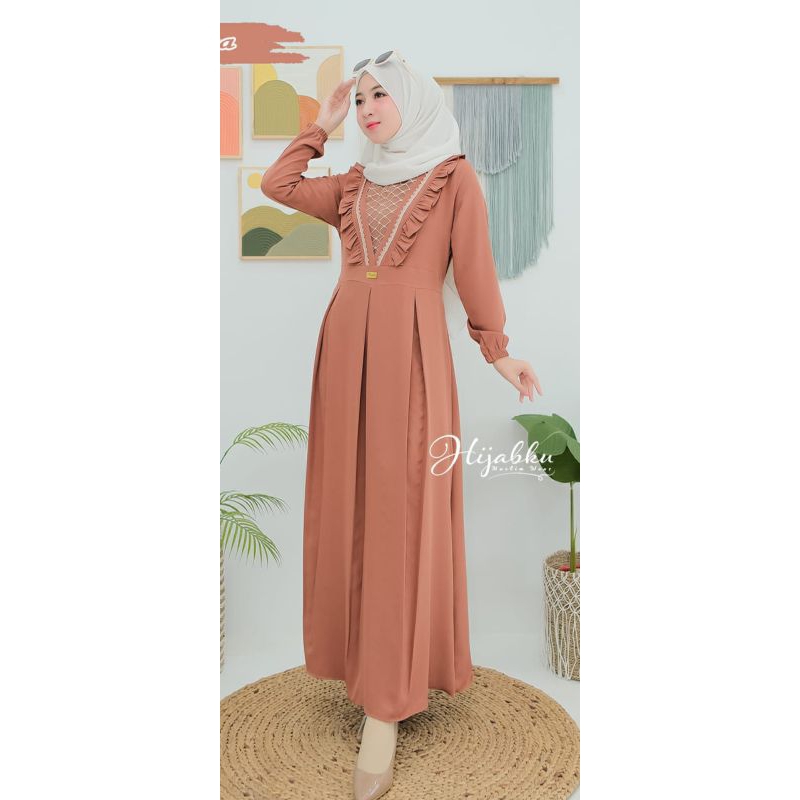 Sella Dress Tifanny Premium Original By Hijabku Muslim Wear