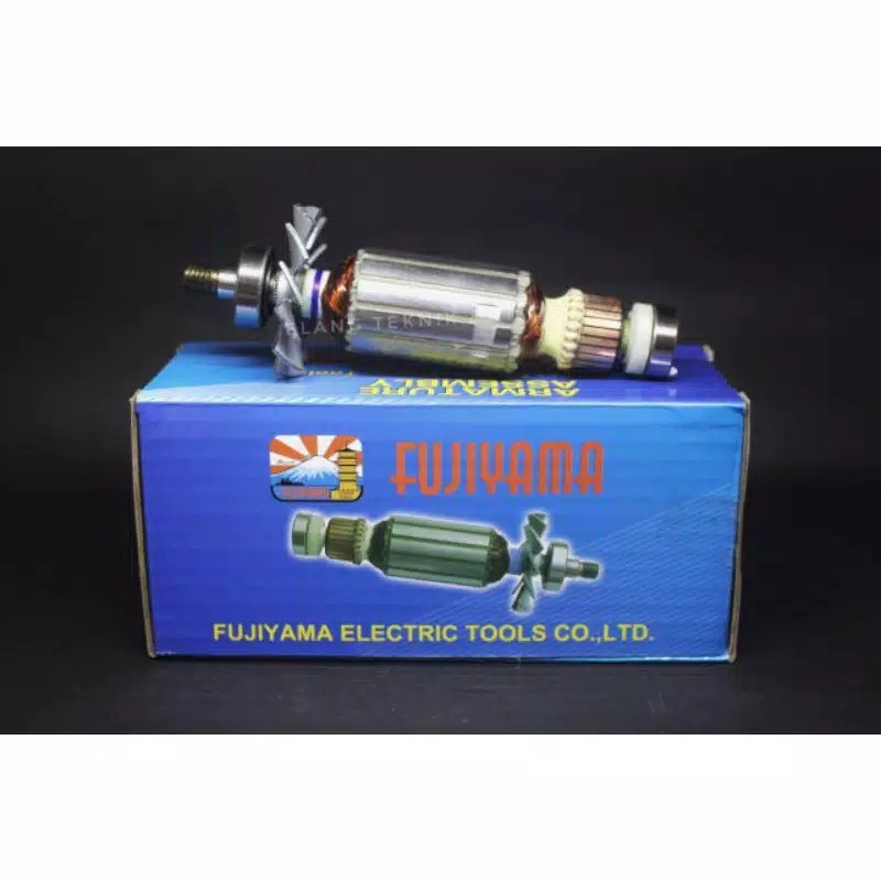 ANGKER KETAM FUJIYAMA / FUJIYAMA ARMATURE MESIN PLANER PASAH FUJIYAMA PL9900 - ANGKER KETAM SPAREPAR