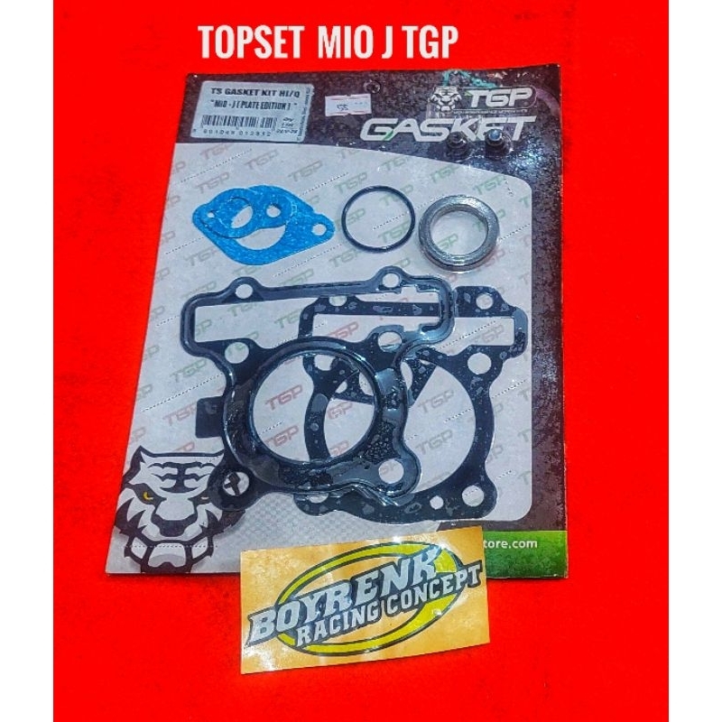 Paking TOPSET Yamaha MIO J GASKET Kit Set Original TGP High Quality Perpak Packing Anti Bocor-BOYRENKRACING