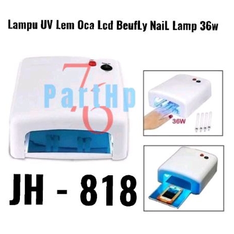 Jiadi JH - 818 Lampu Ultraviolet UV Lamp 36 watt Warna putih - Pengering