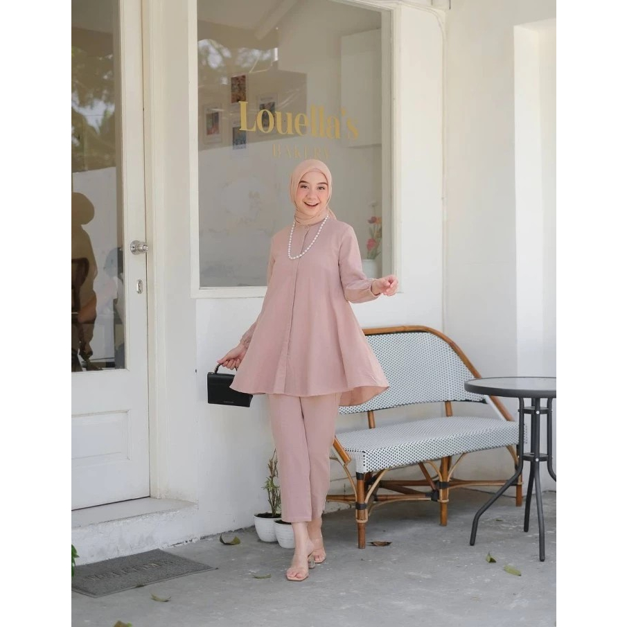 [COD] Shazfa.apparel - Setelan Muslim Wanita Terbaru Yasha Set