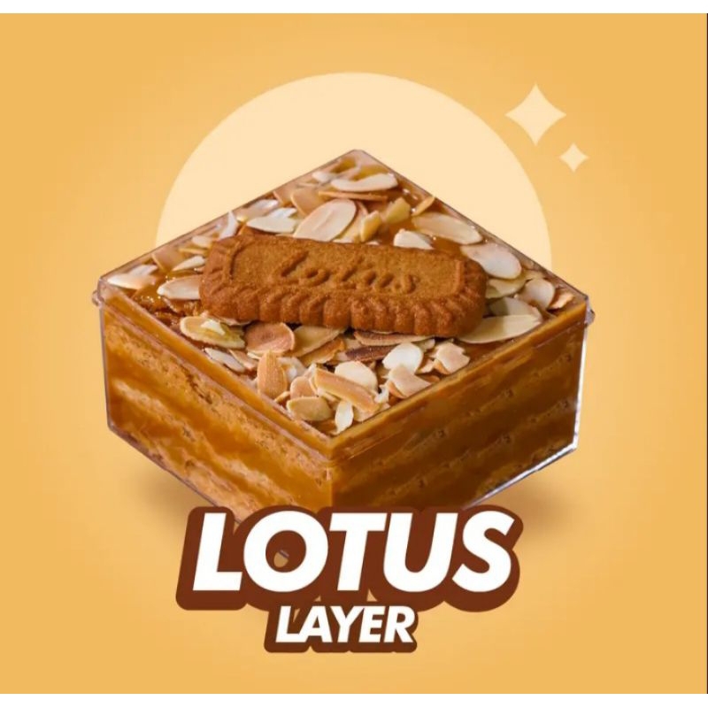 

Bittersweet By Najla Lotus Layer Pastry Box