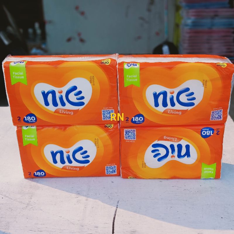 Nice Facial Soft Pack 180 Sheet's TISU NICE