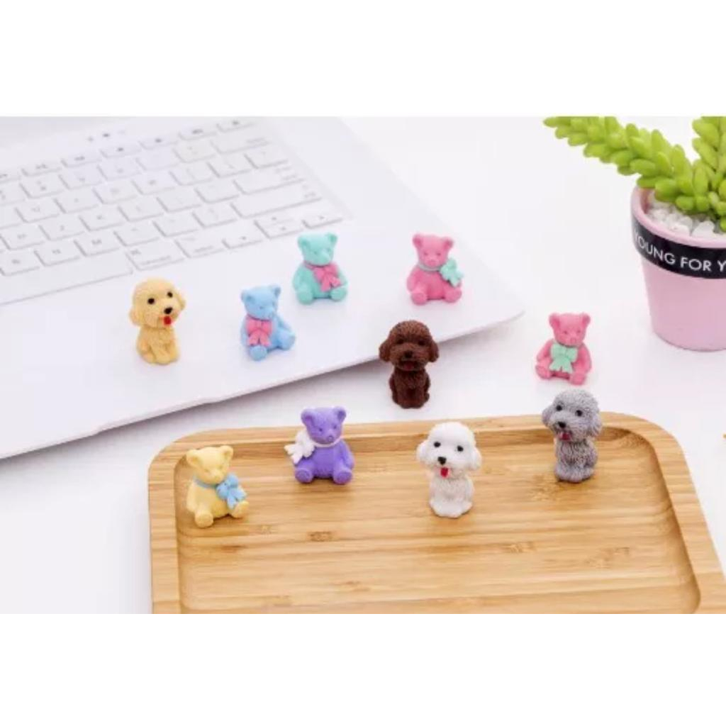 HM34 Penghapus Set Cute Penghapus Pensil Karakter ERASER Karakter Lucu