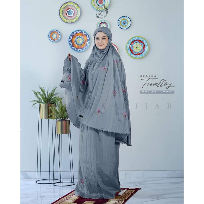 MUKENA TRAVELLING || MUKENA KEKINIAN|| MUKENA POTONGAN || MUKENA PRAKTIS || LATISZA HIJAB