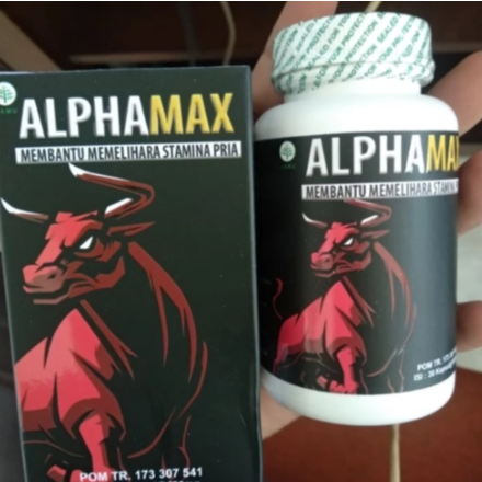 Alphamax Kapsul Alphamax Original Alphamax Kapsul Obat Kuat Pria Tahan Lama Original 100%
