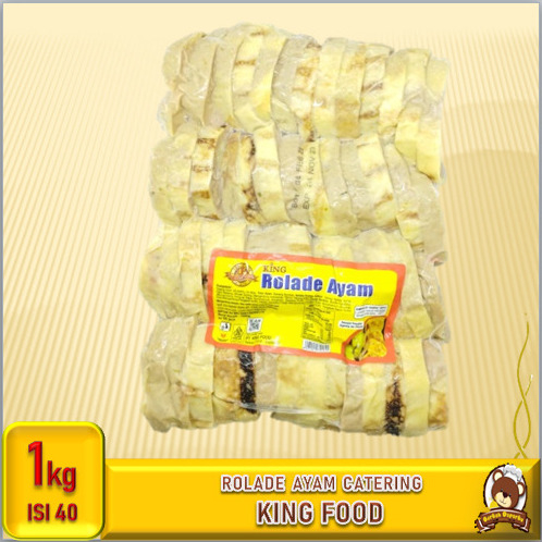 

Kingfood Rolade Ayam Cathering 1kg Katering King Food Distributor Makanan Beku Frozen Food Bogor