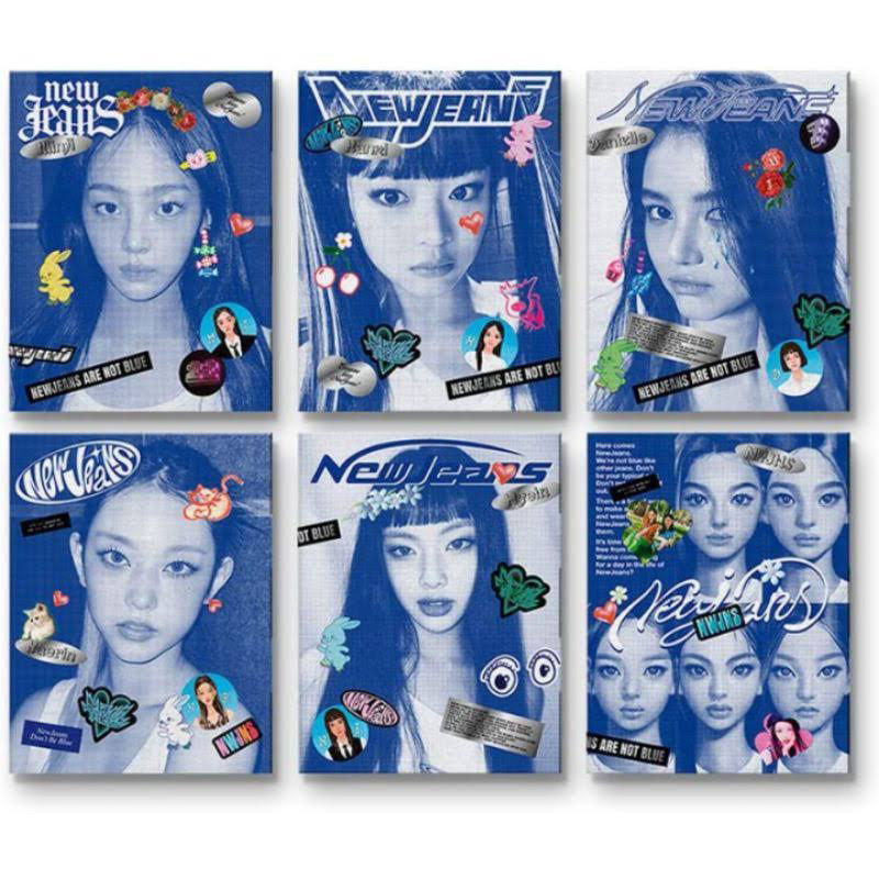 [READY STOCK] NewJeans - [NewJeans 1st EP 'New Jeans'] (Bluebook ver.)
