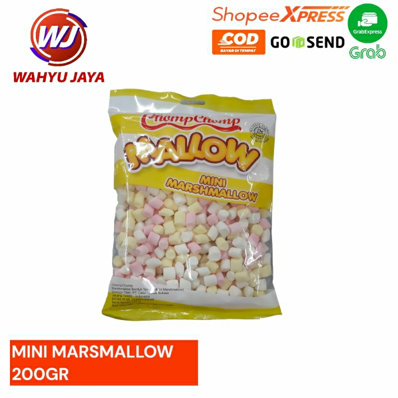 

Mini marsmallow 200gr