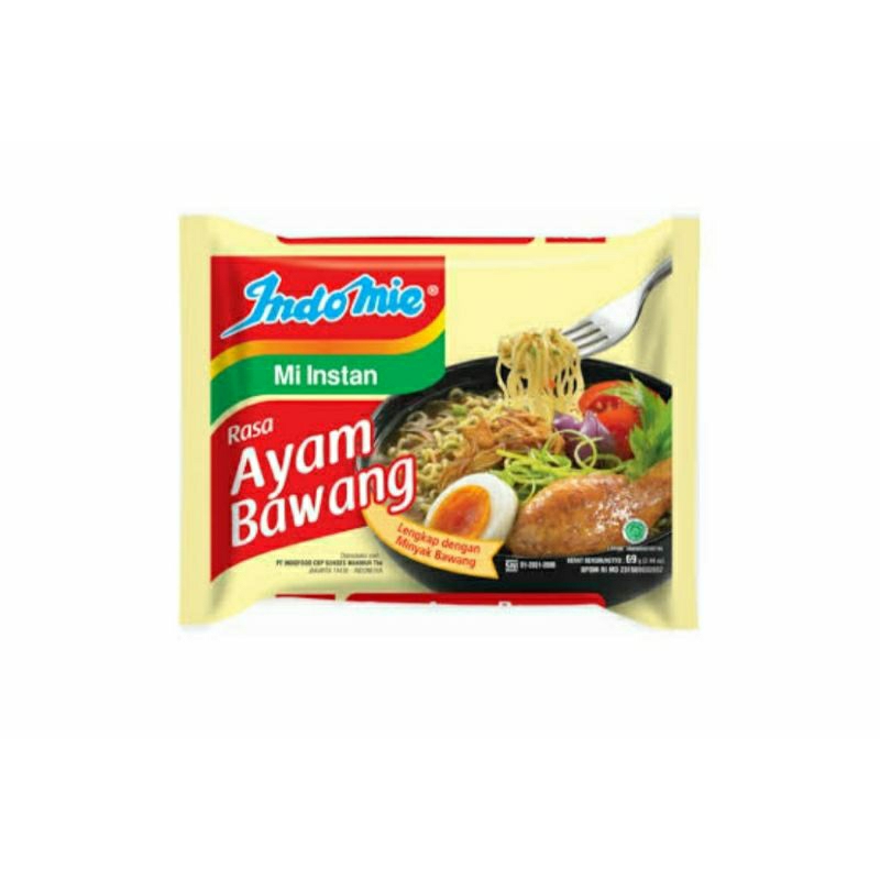 

Mi instan Indomie ayam bawang