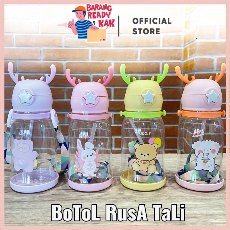 BOTOL TANDUK RUSA TALI PANJANG 550ML