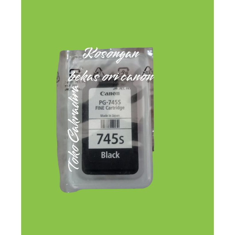 KOSONGAN TINTA CANON PG 745 S BLACK