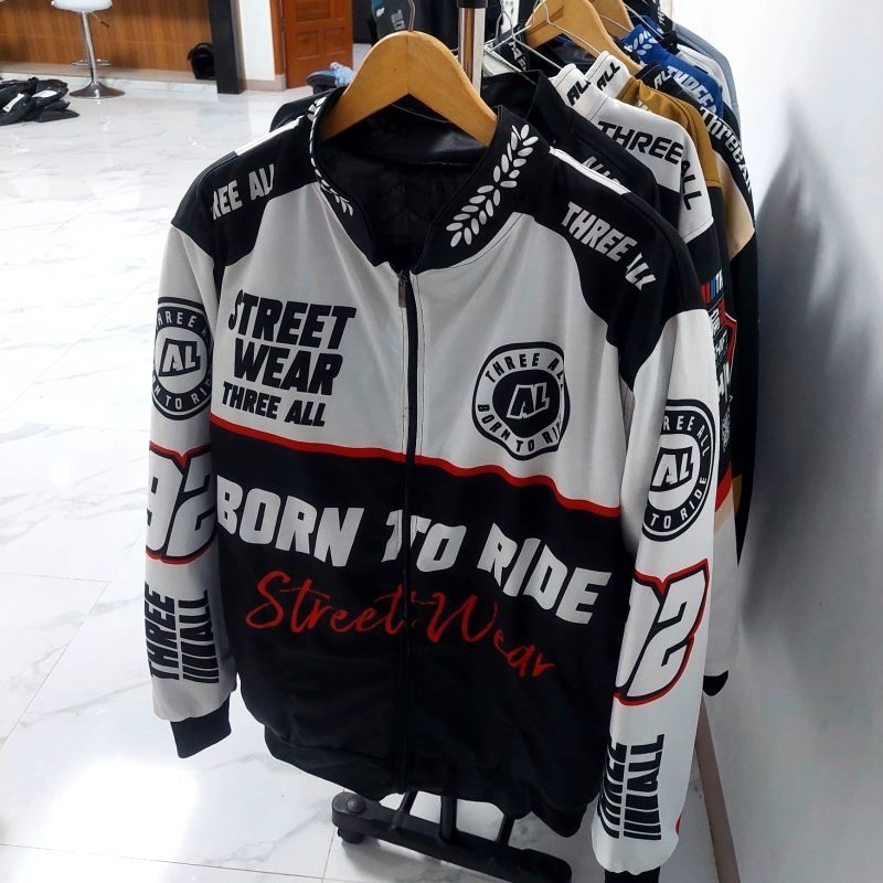 JAKET NASCAR-JAKET MOTOR-JAKET BOMBER