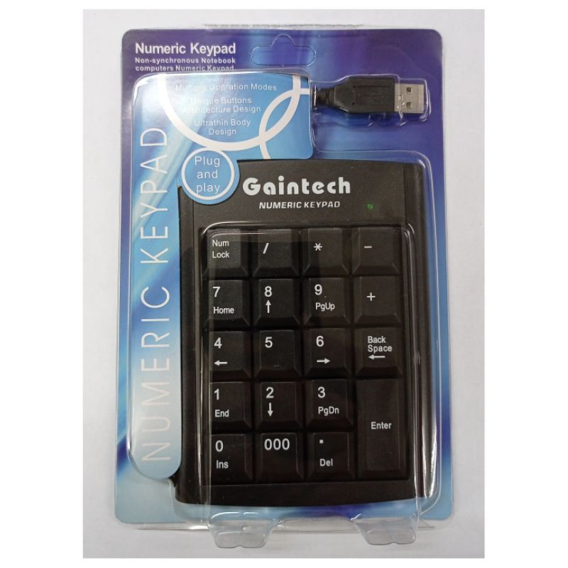 KEYBOARD NUMERIC USB GAINTECH