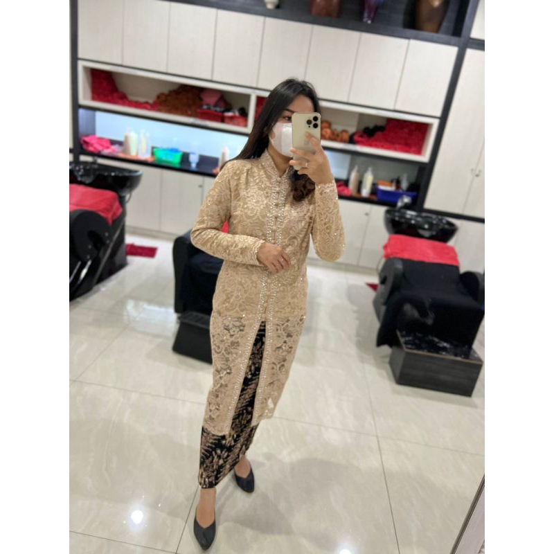 kebaya ibu besan model tunik(full puring)