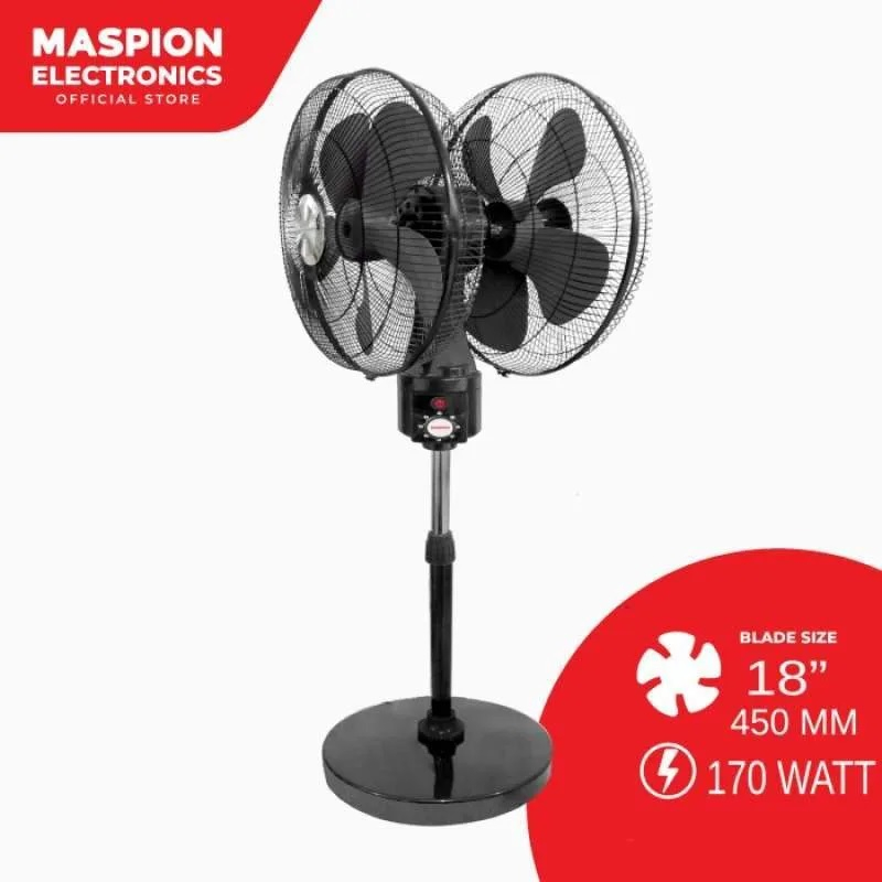 KIPAS ANGIN MASPION PW 1818 S / STAND FAN MASPION 360 18&quot;