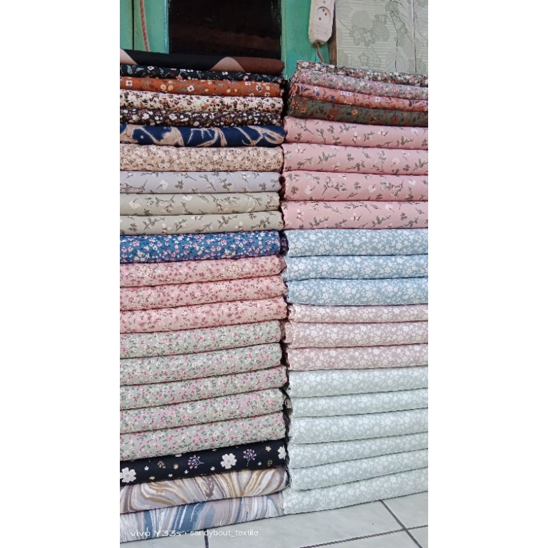 kain shakila kiloan murah