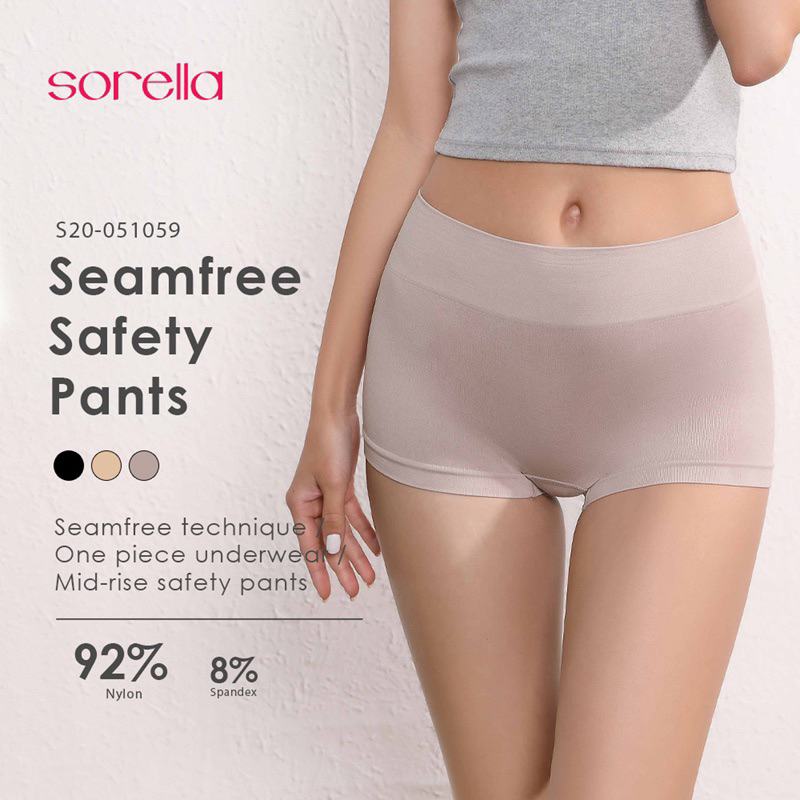 Sorella Boxshort Boyleg Panty Midi S20-051059 Celana Dalam Lembut