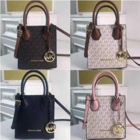 2203 MK michael kors tote vertikal kecil terbaru mercer mini baru tas tangan tas selempang tas bahu 