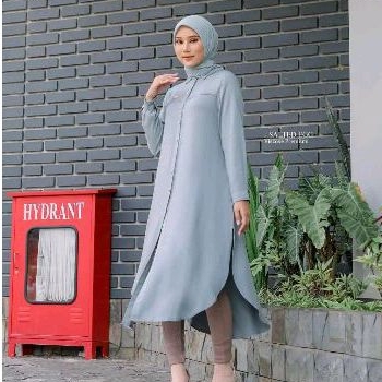 PROMO LORA MIDI DRESS BY ALFASA DAILY / MIDI TUNIK RAYON