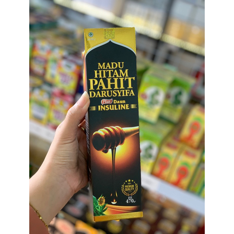 Madu Hitam Pahit Insuline Darusyifa Original Madu Hitam Herbal