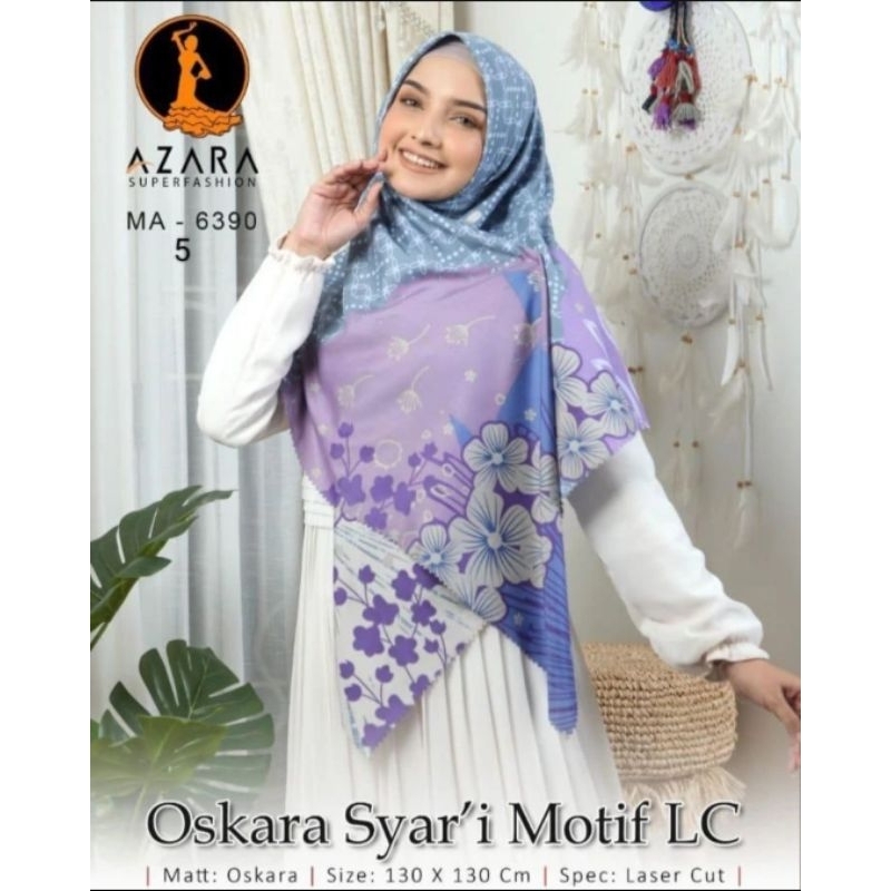Segiempat Oskara Syar'i Motif Part 2 by Azara