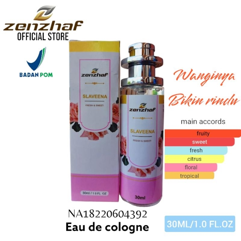 PARFUM BPOM ZENZHAF SLAVEENA 30ML