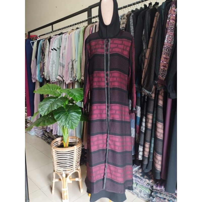 Gamis Hikmat Turki Kalbota Mix Jetblack Hagia Sofia Original Termurah