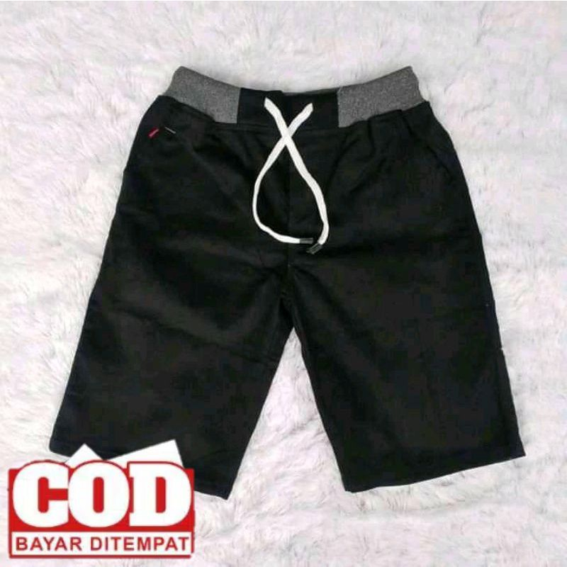 CELANA PENDEK PRIA CHINOS DEWASA CHINO PINGGANG RIB KARET 30 RIBU DAPAT 2 PCS