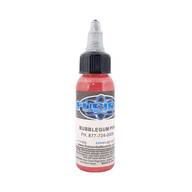 

Tinta Tattoo Fusion Bubblegum Pink1oz 30ml / Botol
