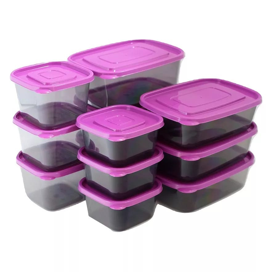 Toples Set Calista Rumoi 12 / Food storage container kulkas / Freshly