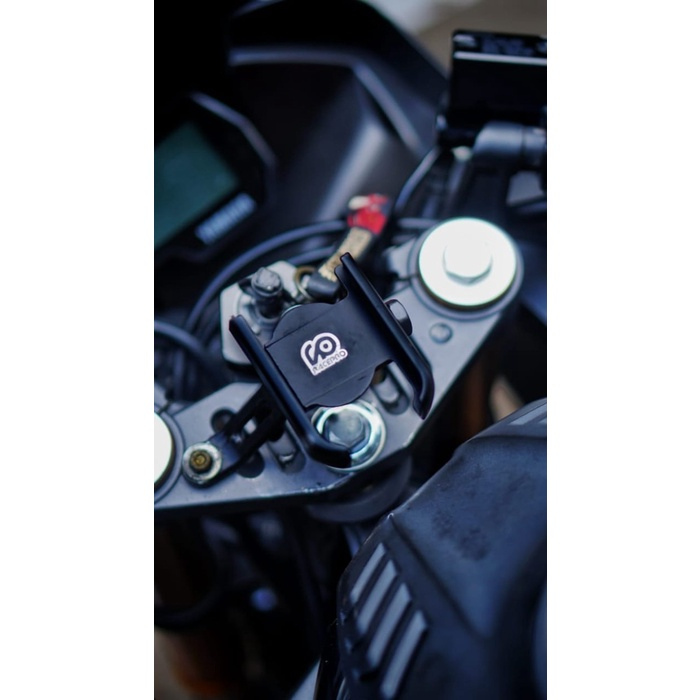 Holder Handphone Motor Spion / Stang Universal Orginal Stand Hp - Spion One SS ninja250 ninja 250 fi