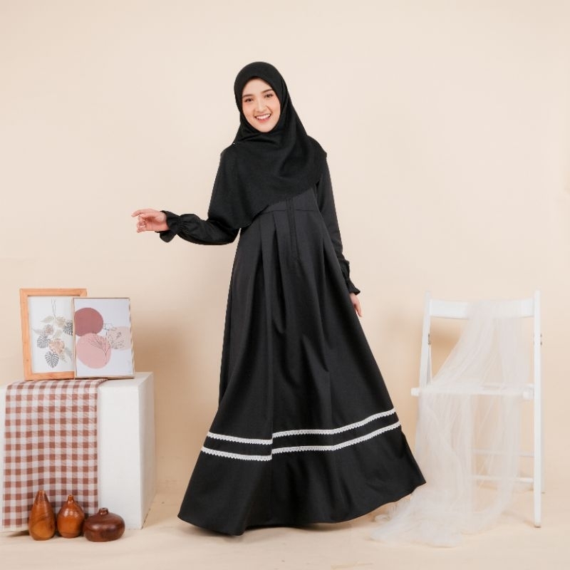 TERBARU | BAJU GAMIS | MEDINA DRESS | WANITA MUSLIM | BY ZLY DRESS