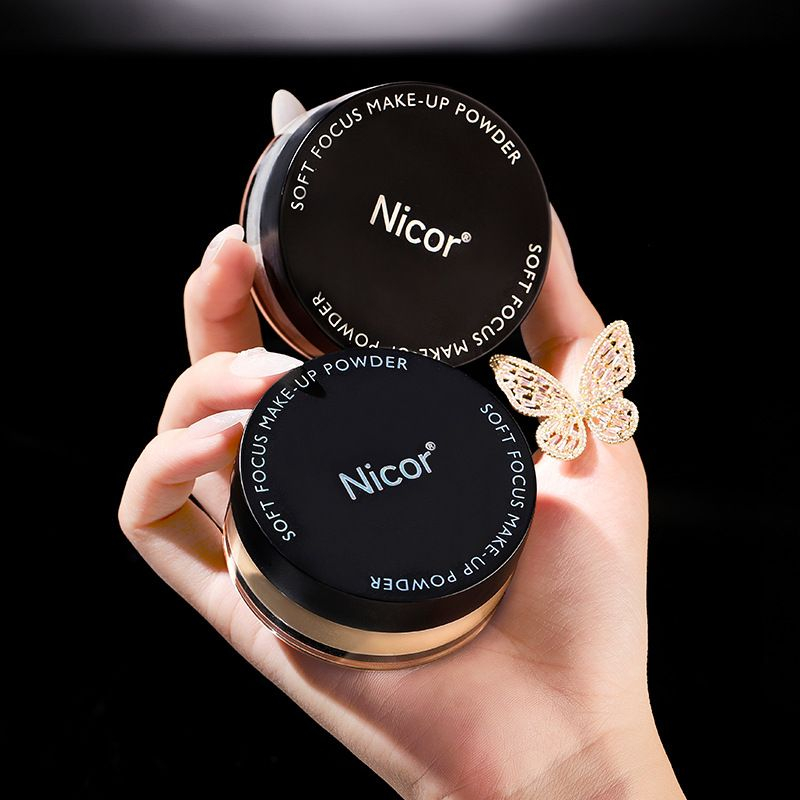 NICOR SOFT FOCUS LOOSE POWDER MAKEUP BEDAK TABUR KONTROL MINYAK WAJAH