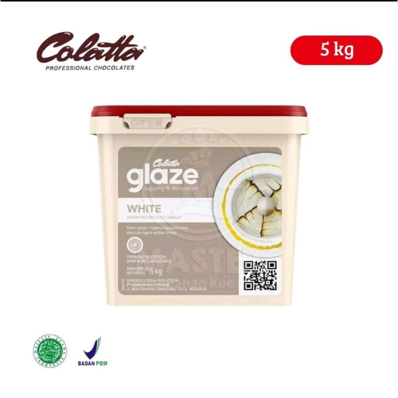 

Colatta Glaze White Vanilla 5KG Murah!