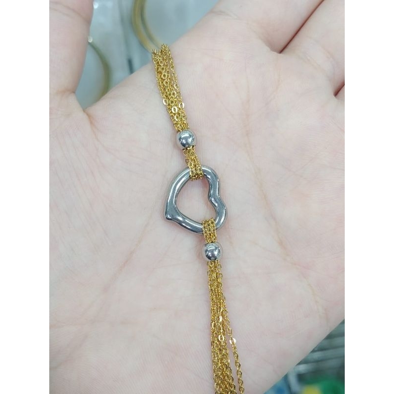 Gelang Rantai Fashion Titanium Anti Karat Anti Luntur