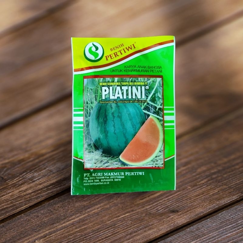 Benih Bibit Semangka Platini Pertiwi isi 20gr (PLATINI)