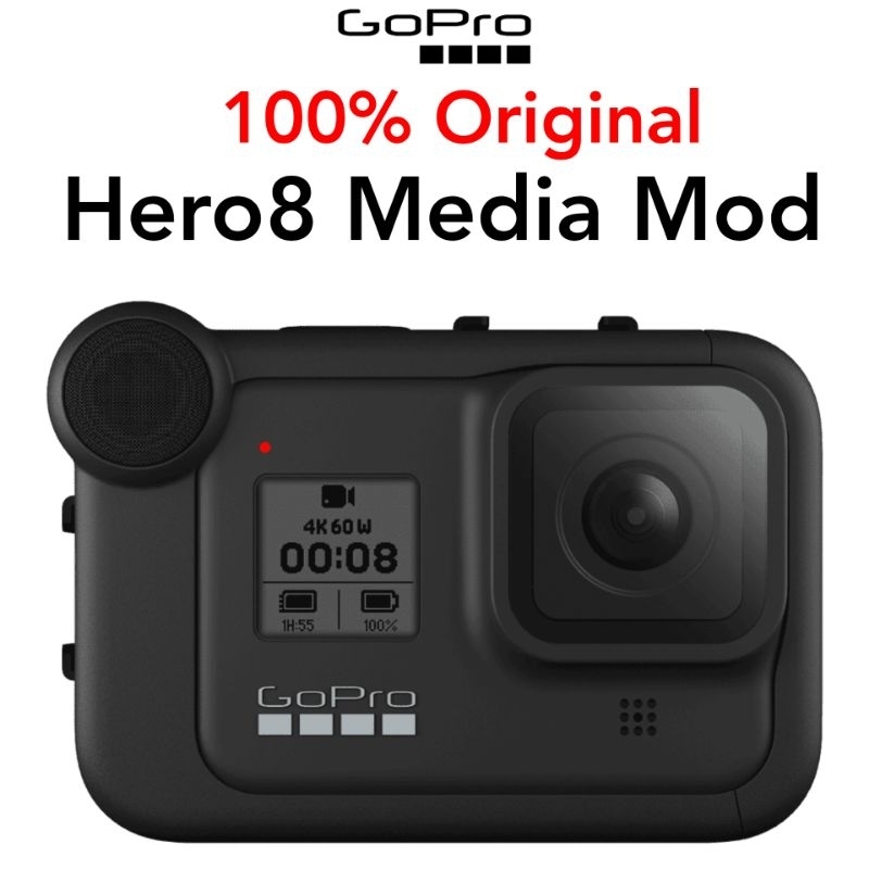 GoPro Hero 8 ORIGINAL Media Mod Hero8 Black