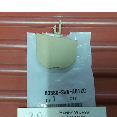 Penutup arm rest depan pegangan tangan pintu bagian bawah Honda CRV RE 2007-2012 Original