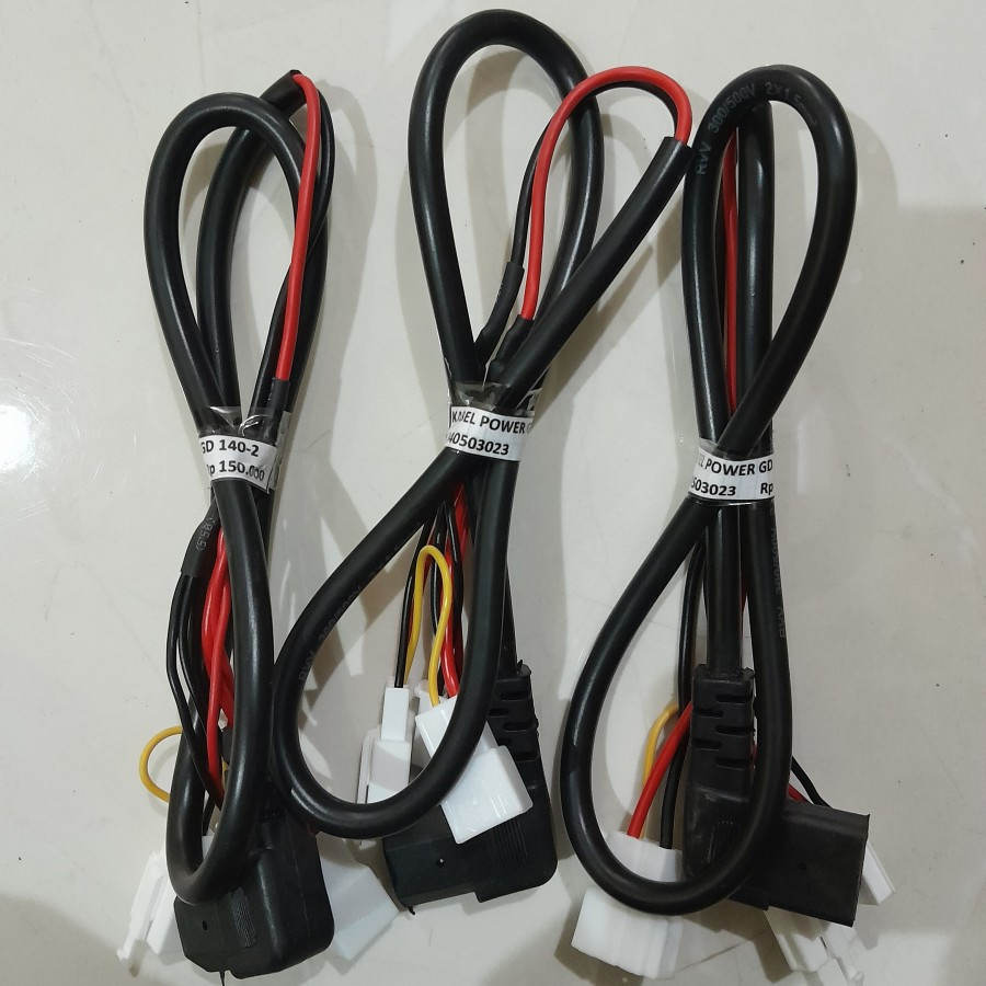 KABEL POWER SEPEDA LISTRIK MEREK GODA UNTUK TIPE GODA 140 MONKEY