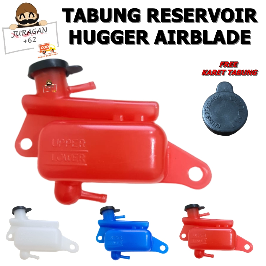 BOTOL TABUNG TANK RESERVOIR AIR RADIATOR HUGGER AIRBLADE VARIO 125 150