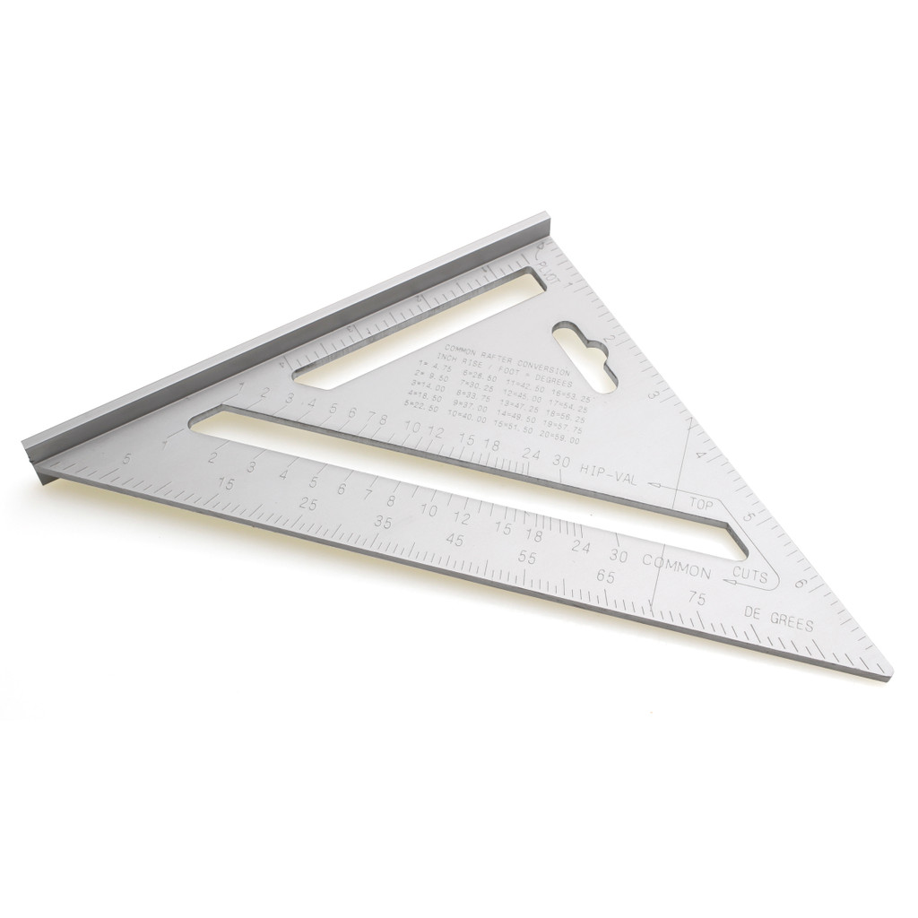 

Penggaris Siku Segitiga WoodWorking 7“ / Speed Square 7”/ Penggaris SIKU SS 180mm